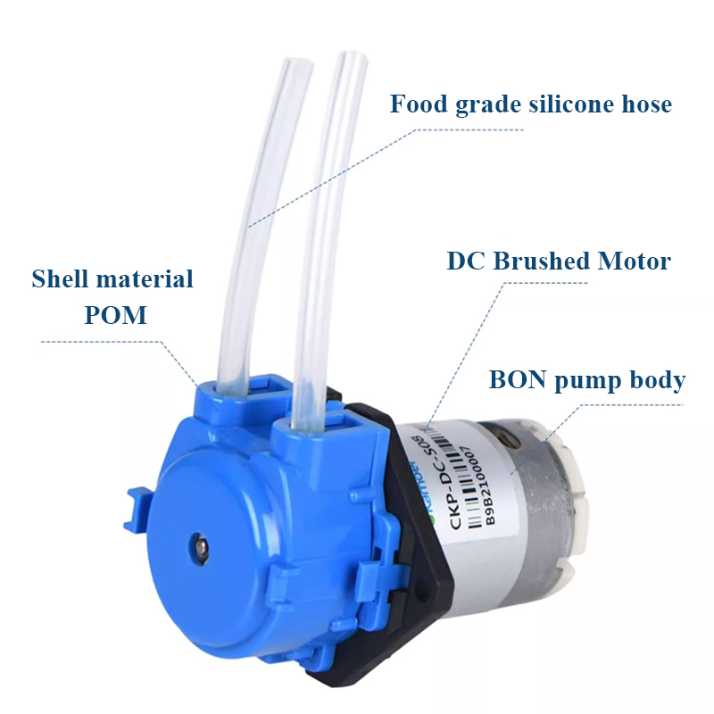 Mini Peristaltic Pump 12V - Перистальтический дозирующий самовсасывающий реверсивный насос 12В