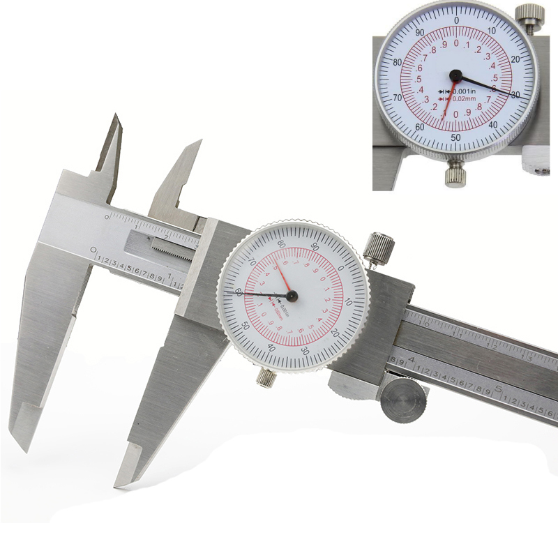 Digital Caliper 150Mm Stainless Steel - Ударопрочный штангенциркуль с циферблатом из нержавеющей