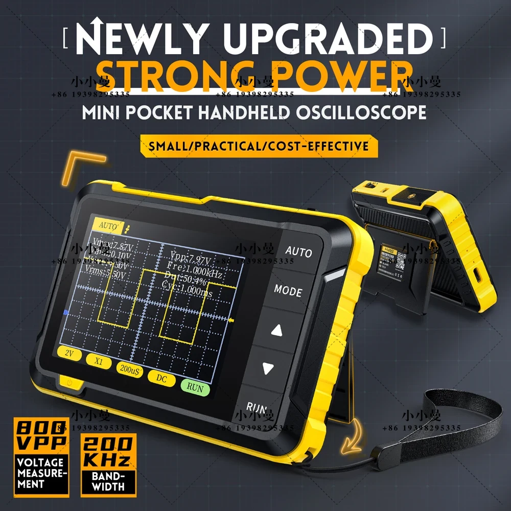 FNIRSI DSO152 – компактный пор – обзор и цена Fnirsi Digital Oscilloscope Handheld