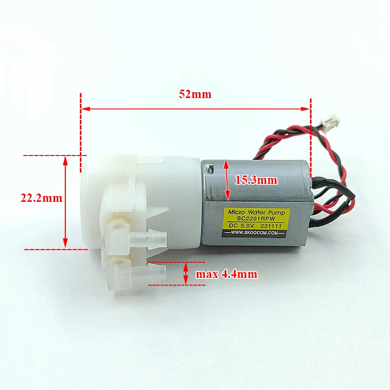 SKOOCOM SC2201RPM Mini 130 Пер – обзор и цена Mini Peristaltic Pump 12V