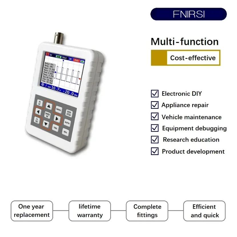 1 шт. портативный цифровой осц – обзор и цена Fnirsi Digital Oscilloscope Handheld