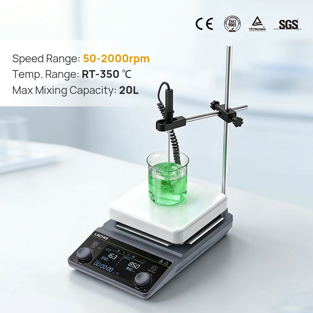 Лабораторные приборы: нагреват – обзор и цена Lab Magnetic Stirrer Hot Plate