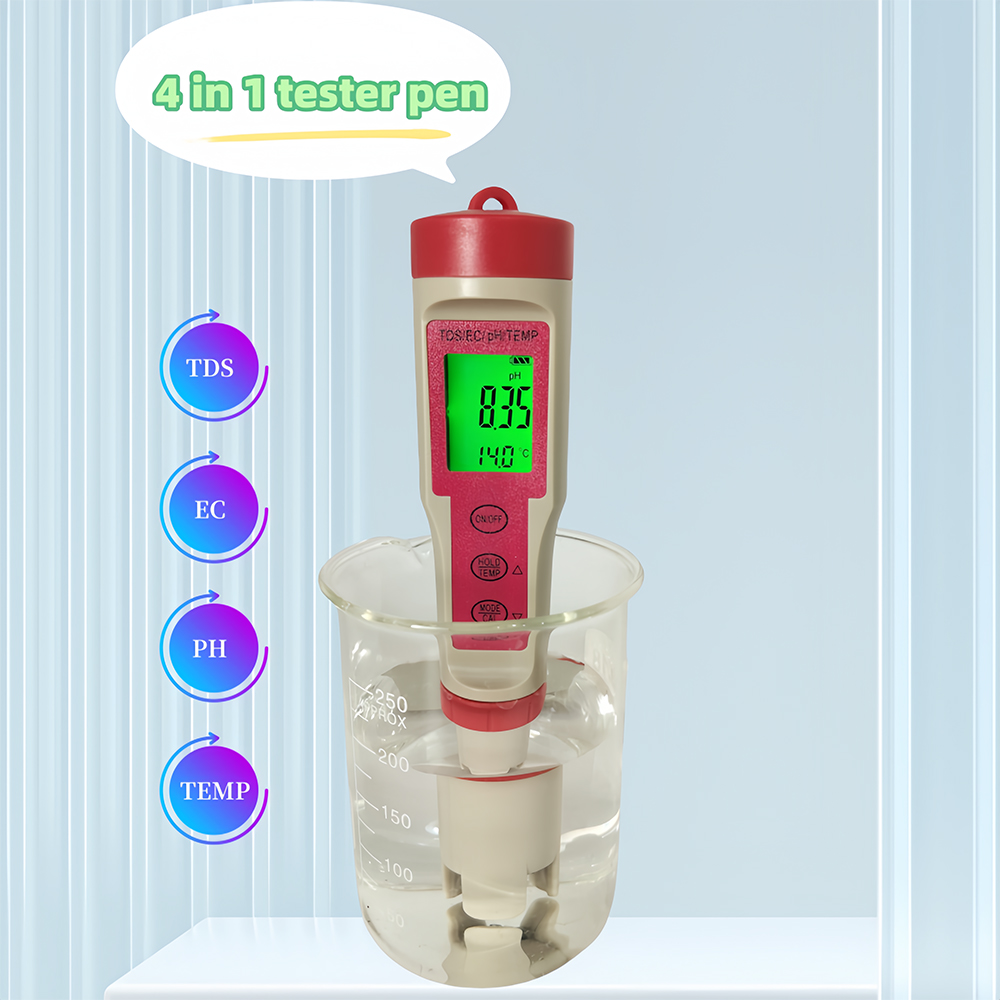 Цифровой pH-метр-тестер 4-в-1  – обзор и цена Ph Meter Digital Water Tester