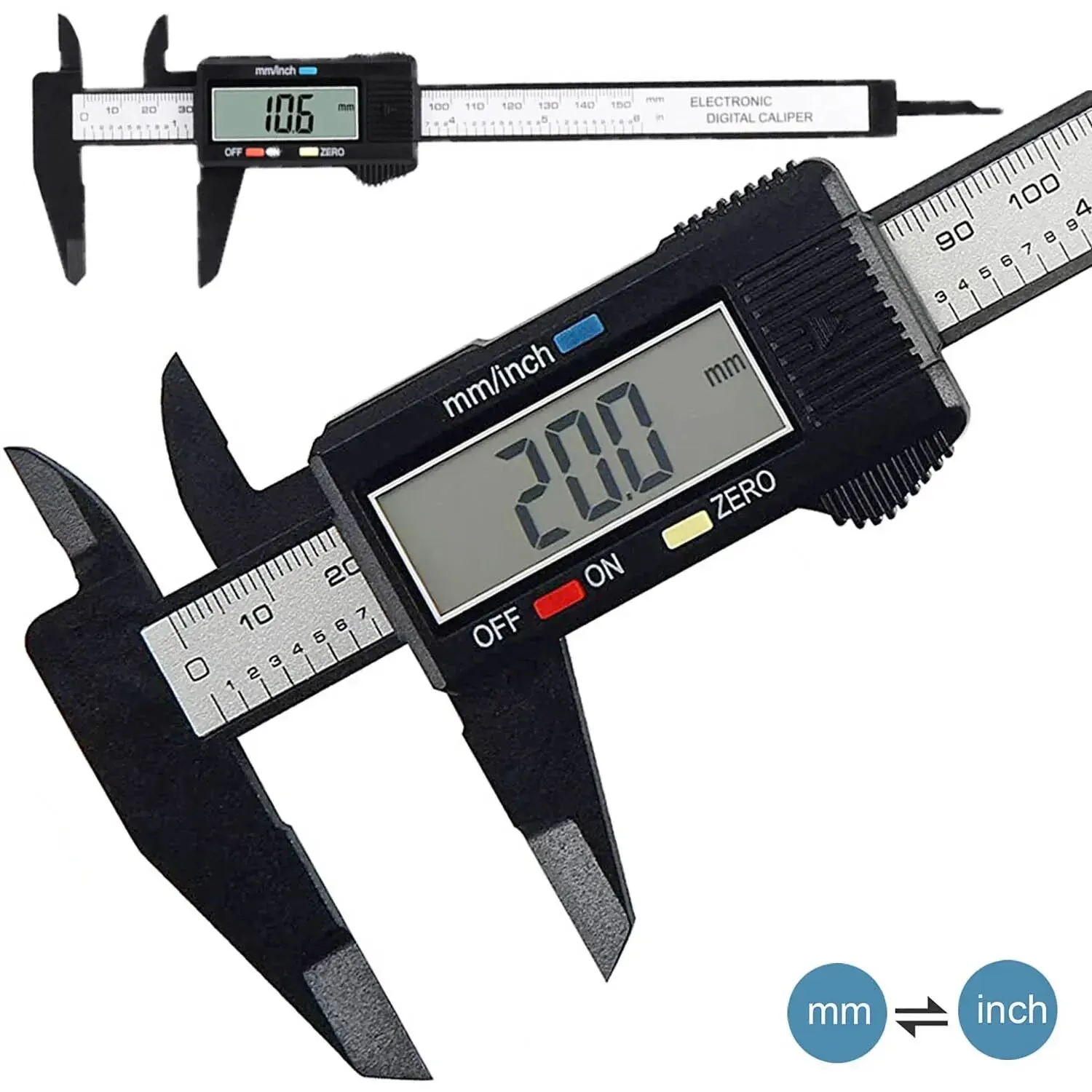 Цифровой штангенциркуль из угл – обзор и цена Digital Caliper 150Mm Stainless Steel