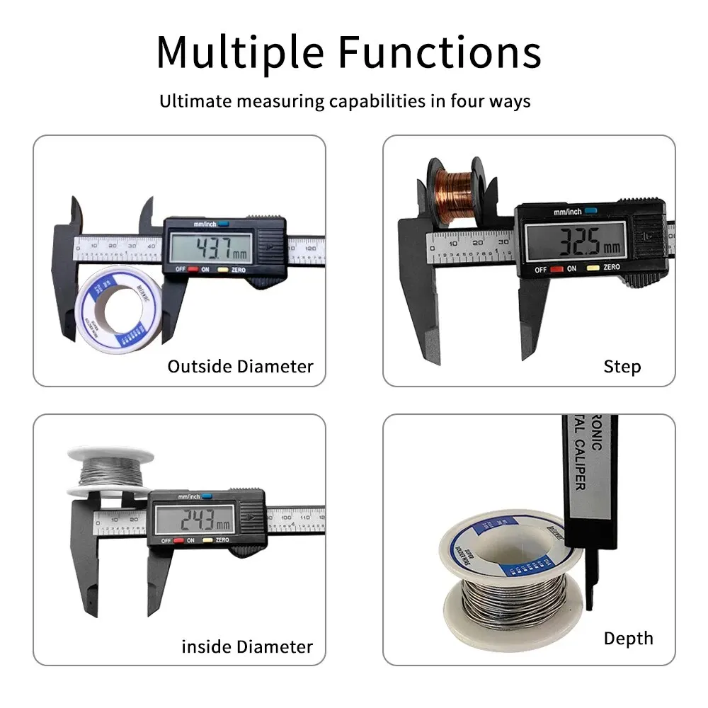 Цифровой штангенциркуль из угл – обзор и цена Digital Caliper 150Mm Stainless Steel