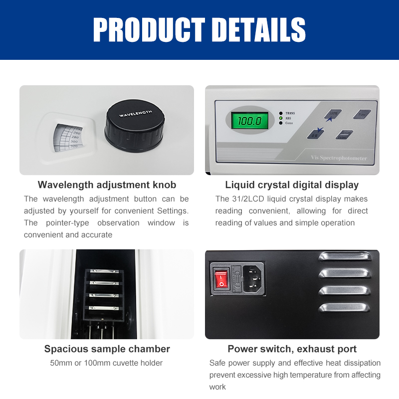 Портативный спектрофотометр WE – обзор и цена Lab Equipment