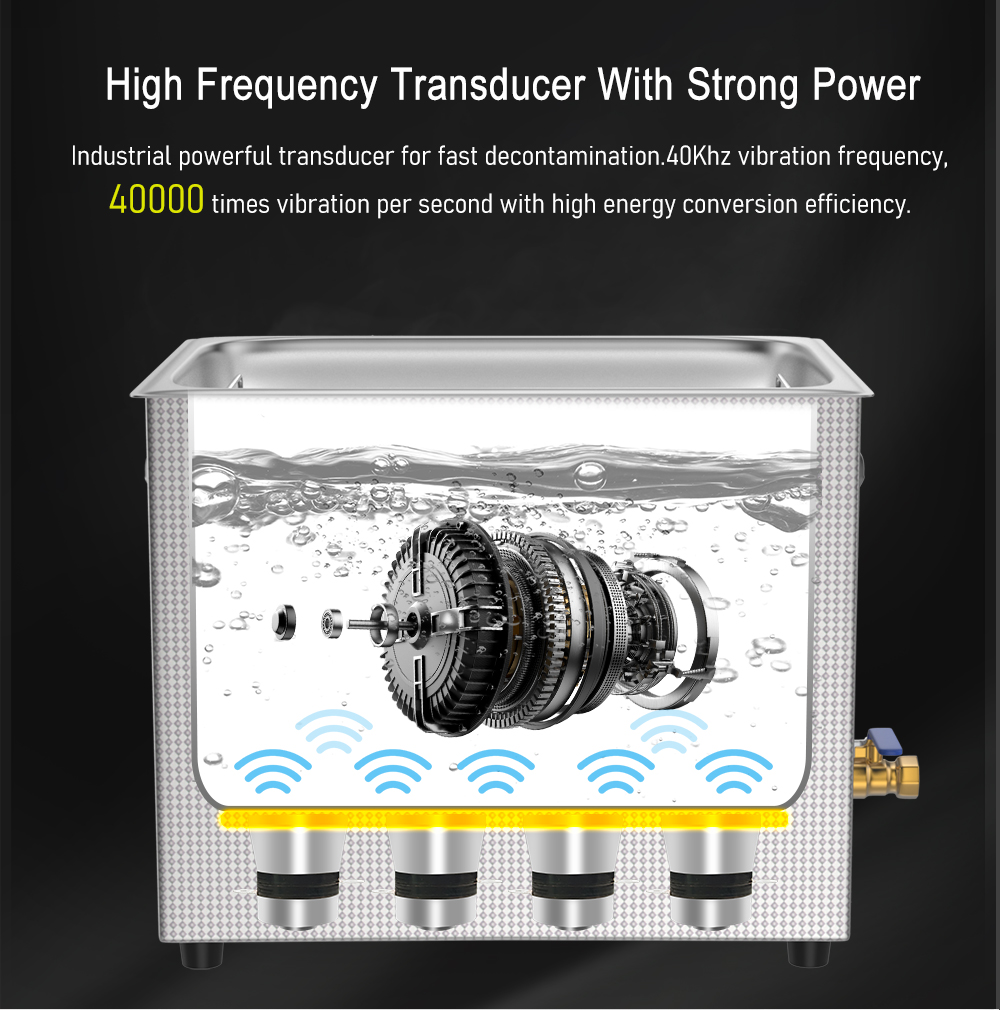 1л 3л 6л 10л 15л 30л Цифровая  – обзор и цена Ultrasonic Cleaner 30L Industrial