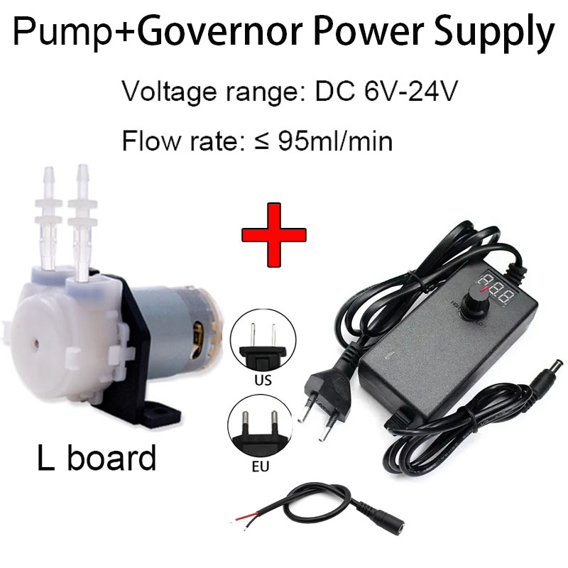Малый регулируемый перистальти – обзор и цена Mini Peristaltic Pump 12V