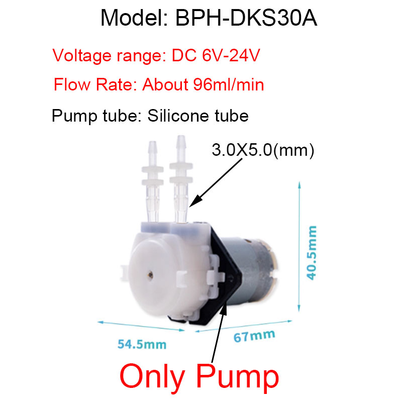 Малый регулируемый перистальти – обзор и цена Mini Peristaltic Pump 12V